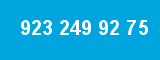 923 249 92 75 923 249 92 75
